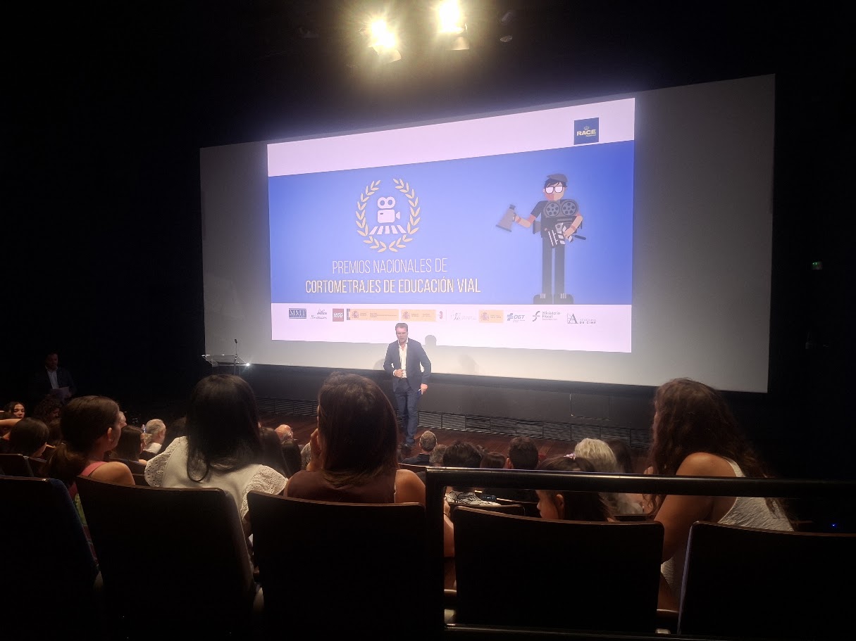 Entrega de los Premios Nacionales de Cortometrajes de Educación Vial